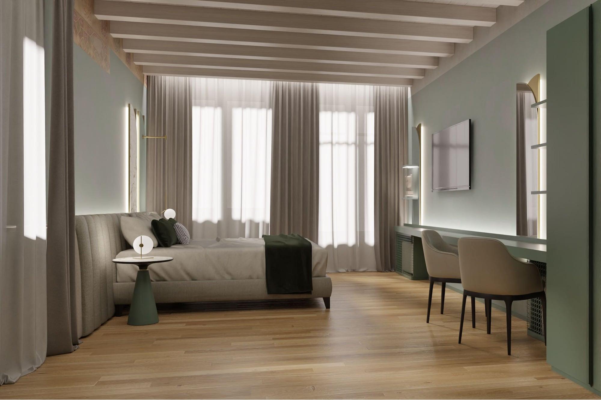 Hotel Relais Balcone Di Giulietta Verona Exterior foto 3D rendering of a bedroom